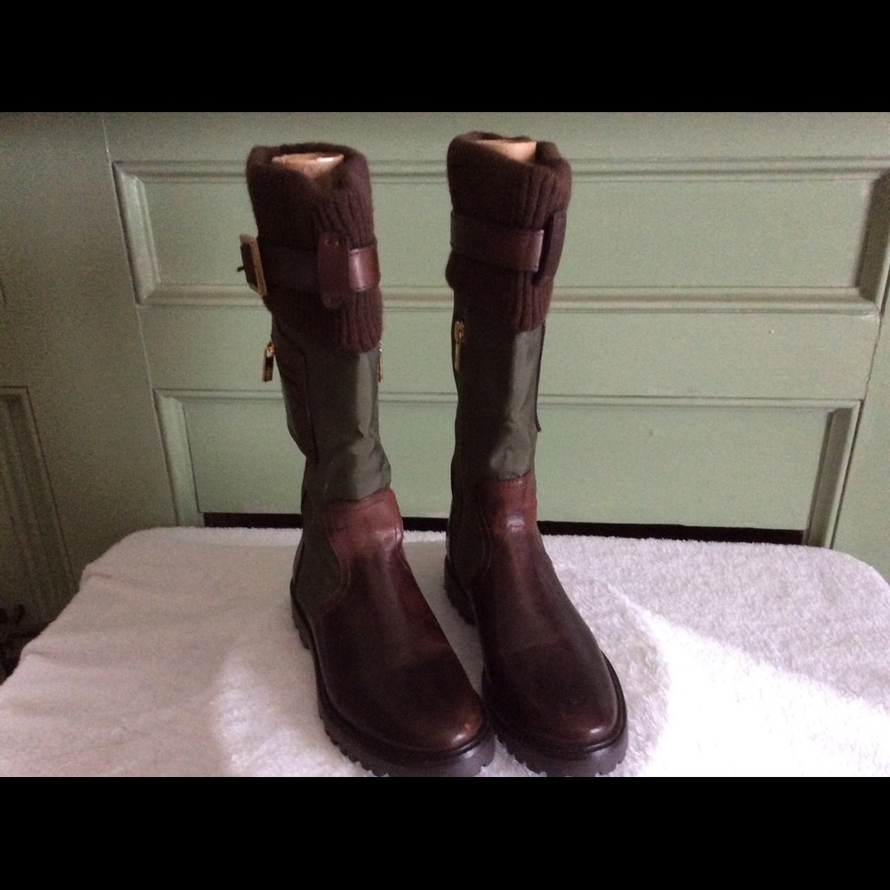 Tory Burch ridding boots